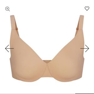 Skims Smoothing Intimates Unlined Full Coverage Bra, size 34C